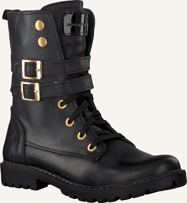 Zwarte JOCHIE & FREAKS Veterboots 20956 Zwarte JOCHIE & FREAKS Veterboots 20956 - large