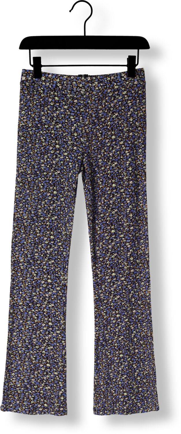 LOOXS 10sixteen gebloemde flared broek donkerblauw blauw ecru Meisjes Viscose 170 176