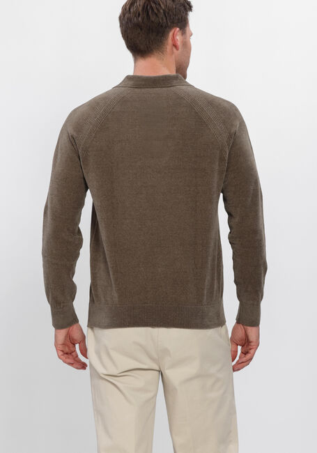 Bruine PROFUOMO Trui CHENILLE - large