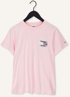 Roze TOMMY JEANS T-shirt TJW FLORAL FLAG TEE Roze TOMMY JEANS T-shirt TJW FLORAL FLAG TEE - medium