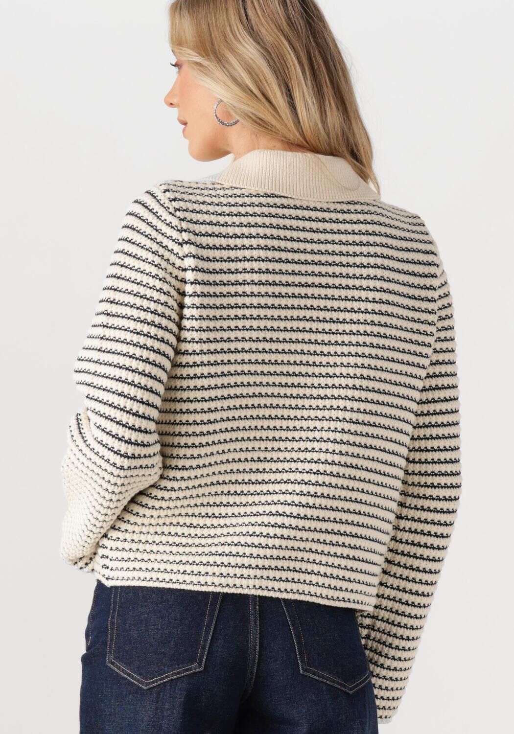 Y.A.S. Dames Truien & Vesten Yasfanto Ls Knit Cardigan S. Ecru