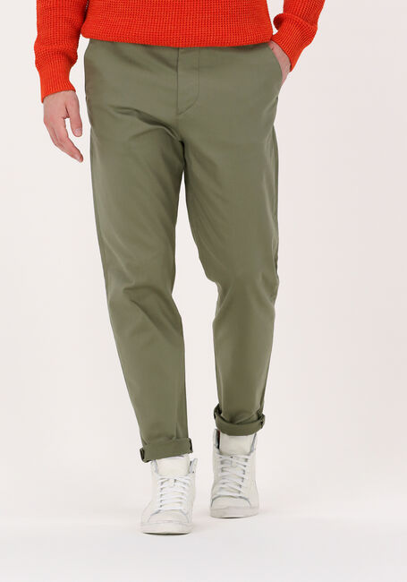 Olijf SELECTED HOMME Chino SLHSLIMTAPE-REPTON 172 FLEX PA - large