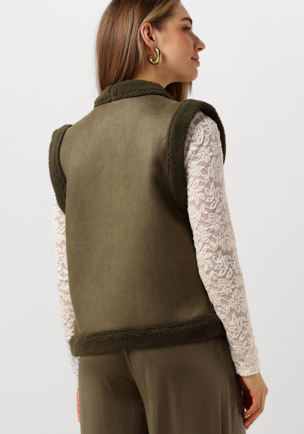 NUKUS Dames Blazers Elise Gilet Groen