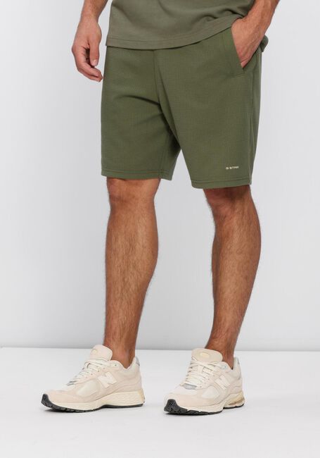 Groene G-STAR RAW Korte broek STRUCTURED JERSEY SHORT - large