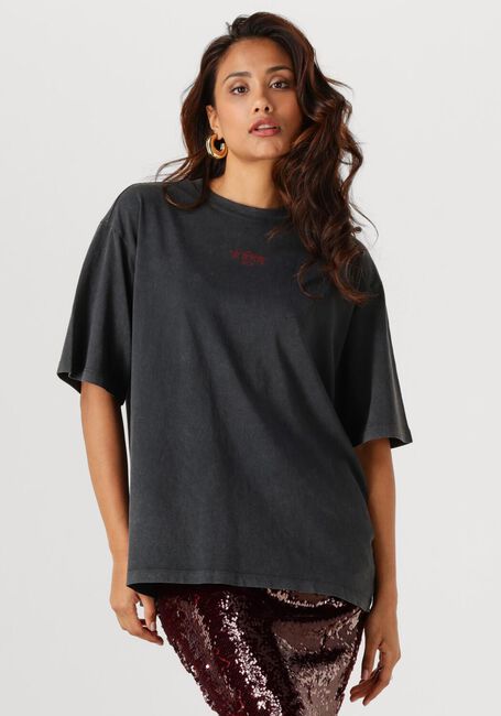 Grijze REFINED DEPARTMENT T-shirt MAGGY - large