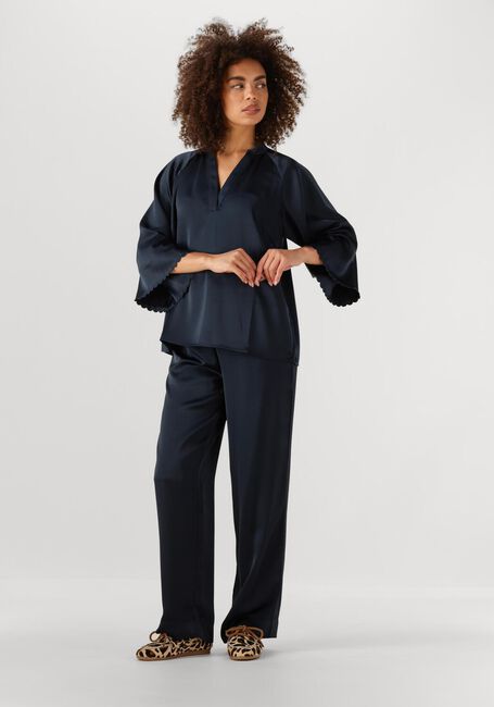 Donkerblauwe BRUUNS BAZAAR Blouses BBWINNY BLOUSE - large