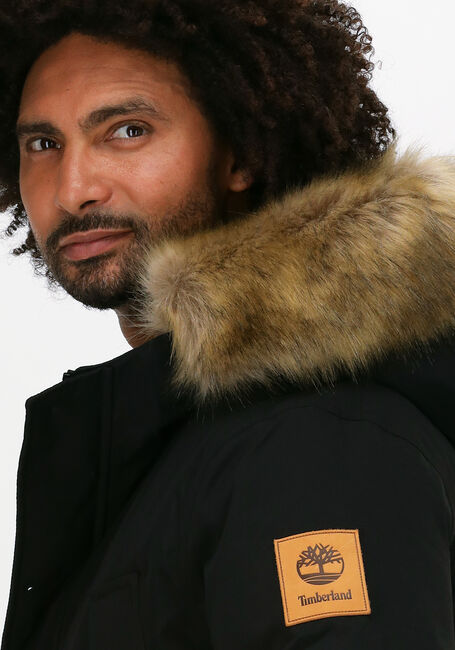 Zwarte TIMBERLAND Gewatteerde jas SCAR RIDGE PARKA DRYVENT - large