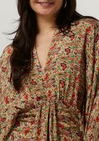 Beige SISSEL EDELBO Midi jurk JUNO DRESS - medium