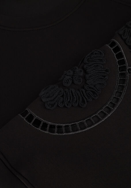 Zwarte OBJECT Mini jurk OBJDORINA LO L/S SWEAT DRESS Zwarte OBJECT Mini jurk OBJDORINA LO L/S SWEAT DRESS - large