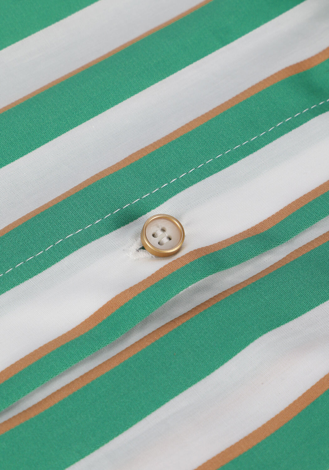 Groene ACCESS Blouses STRIPED SHIRT WITH RUFFLE SLEEVES - large