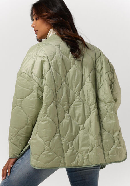 Groene TOMMY JEANS Gewatteerde jas TJW OVERSIZE ONION QUILT JACKET - large