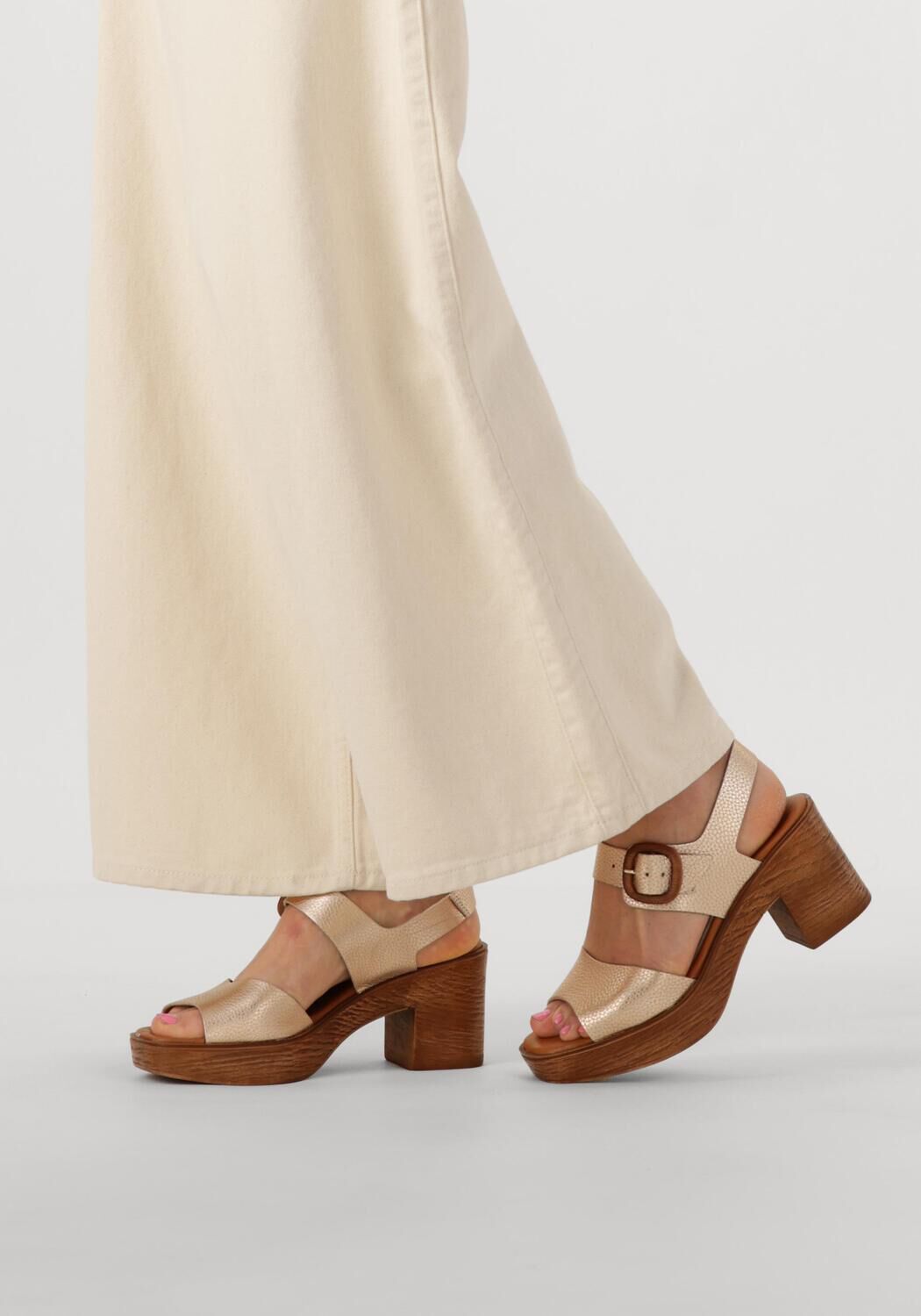 Goudkleurig STEFANO LAURAN Sandalen met hak 930 - large