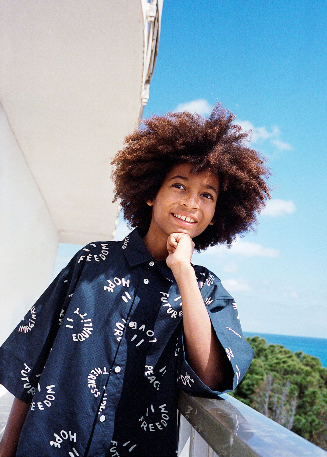 Zwarte MOLO Casual overhemd RICHIE - large