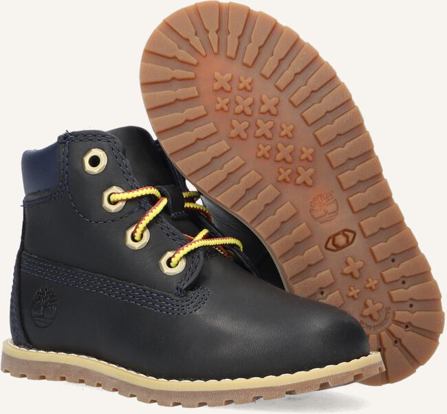 Blauwe TIMBERLAND Veterboots POKEY PINE 6IN BOOT KIDS Blauwe TIMBERLAND Veterboots POKEY PINE 6IN BOOT KIDS - large