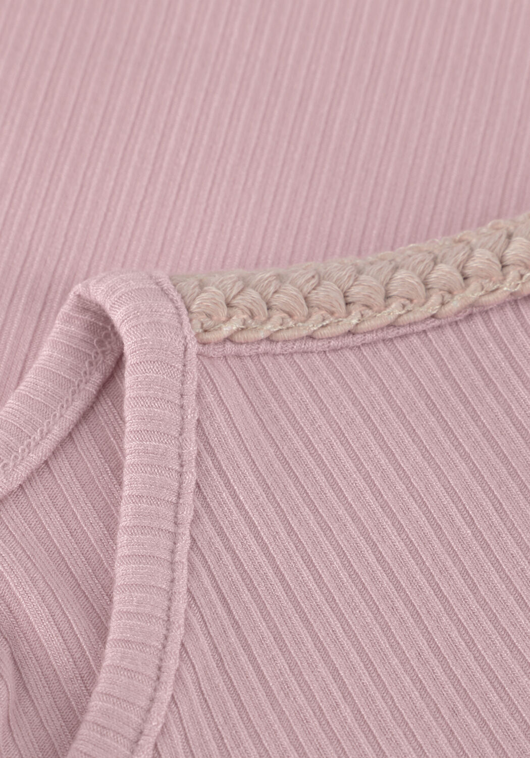 Lichtroze NONO T-shirt KRIS RIB TSHIRT - large