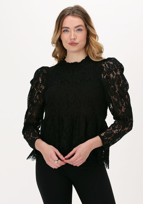 Zwarte CO'COUTURE Blouses WINTER LACE BLOUSE - large