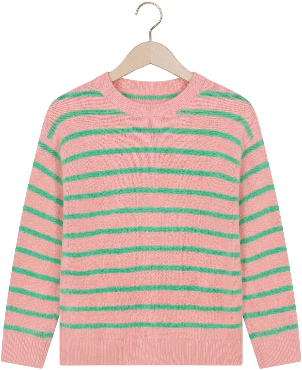 Daily7 Meisjes Truien & Vesten Knitwear Striped Cargdigan - Roze, foto 4