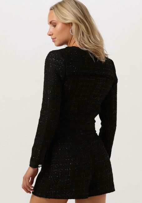 Zwarte GUESS Blazer CLARISSA TWEED JACKET - large