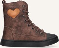 Bronzen SHOESME Veterboots SH21W019 - medium