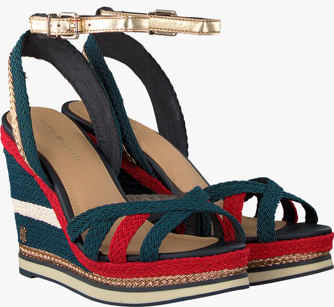 TOMMY HILFIGER CORPORATE WEDGE SANDAL SPORTY - large