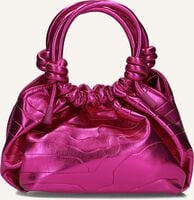 Roze HVISK Handtas JOLLY SHINY STRUCTURE FLOW - medium