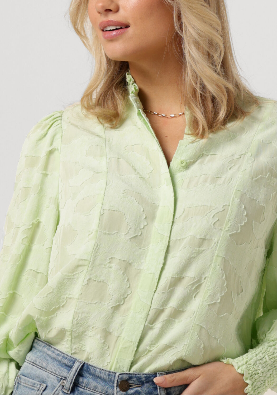 CIRCLE OF TRUST Dames Blouses Grace Blouse Lime