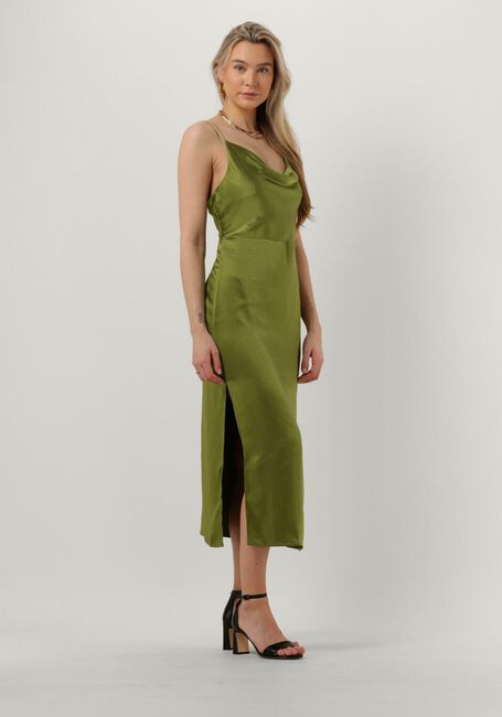 Groene ENVII Midi jurk ENKRYSTLE SL MIDI DRESS - large