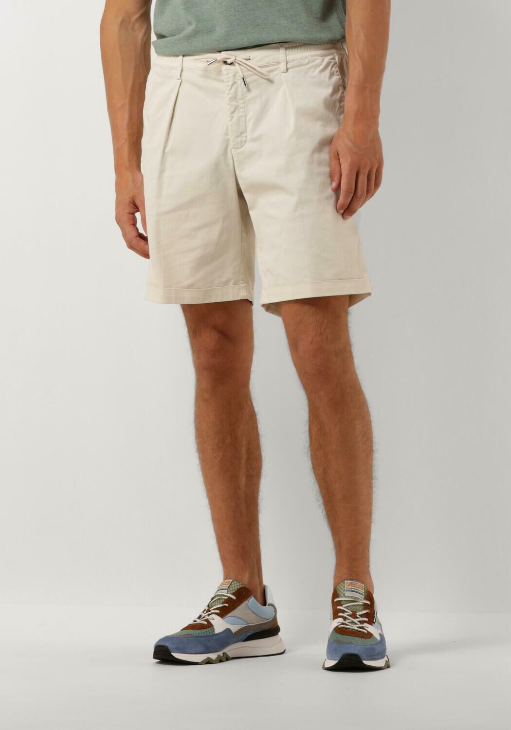 PROFUOMO Heren Broeken Trousers 845 Short Zand