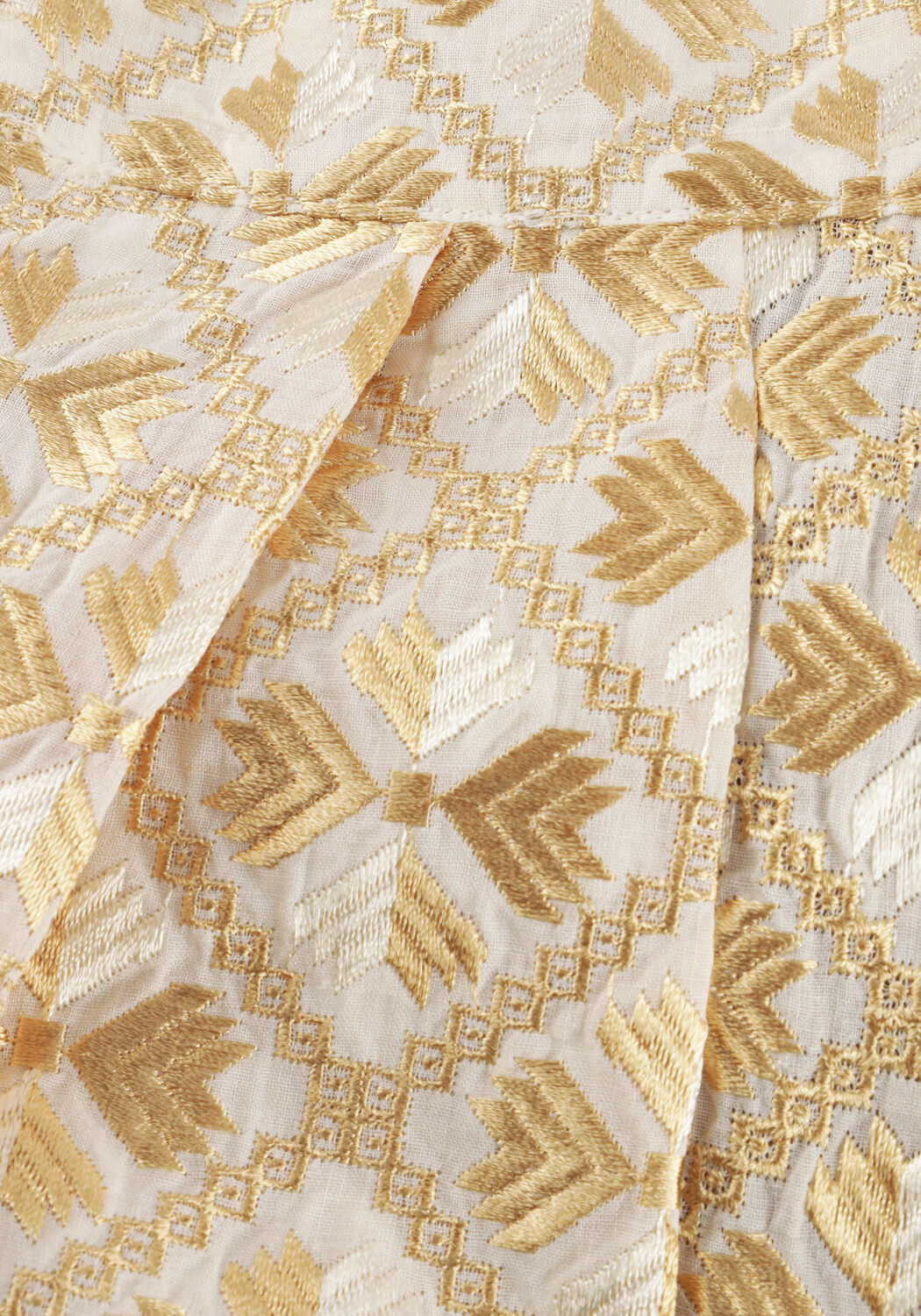 Creme GREEK ARCHAIC KORI Korte broek S26K-4061097 - large