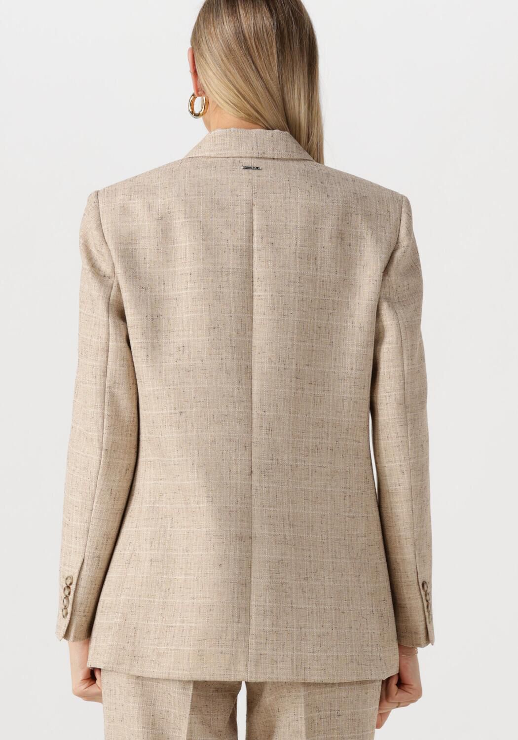 LIU JO Dames Blazers Giacca Doppio Petto Beige