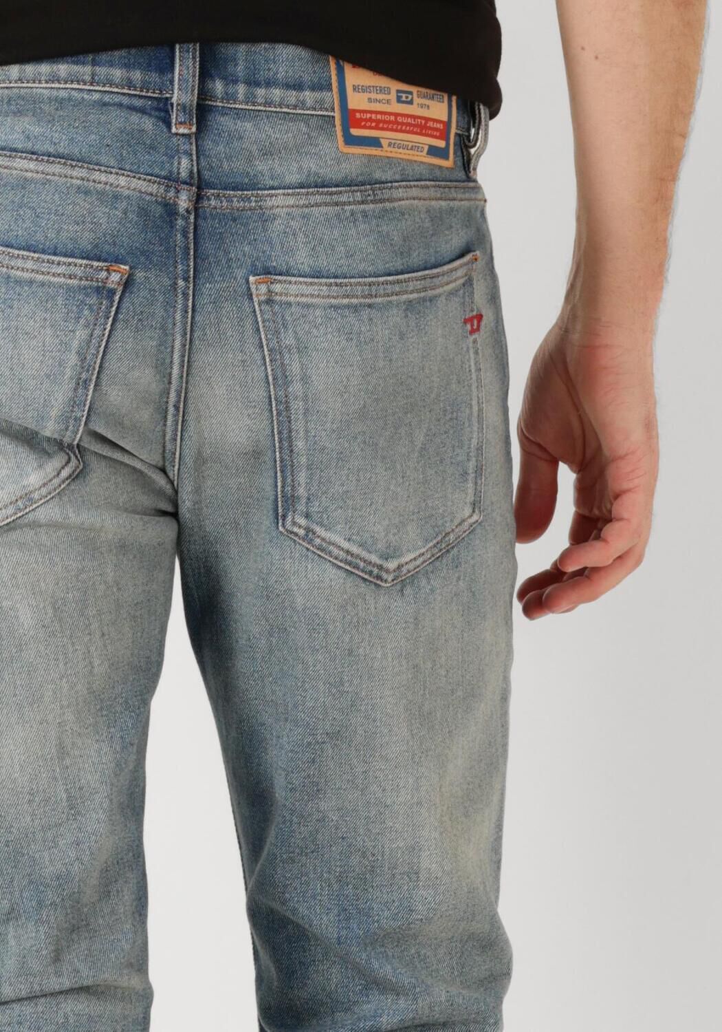 DIESEL Heren Jeans 2019 D-strukt Blauw