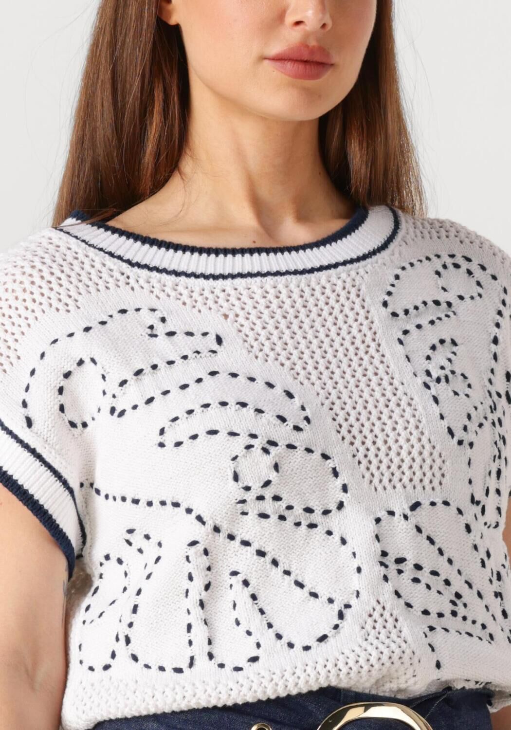 CAROLINE BISS Dames Truien & Vesten 1287 Wit