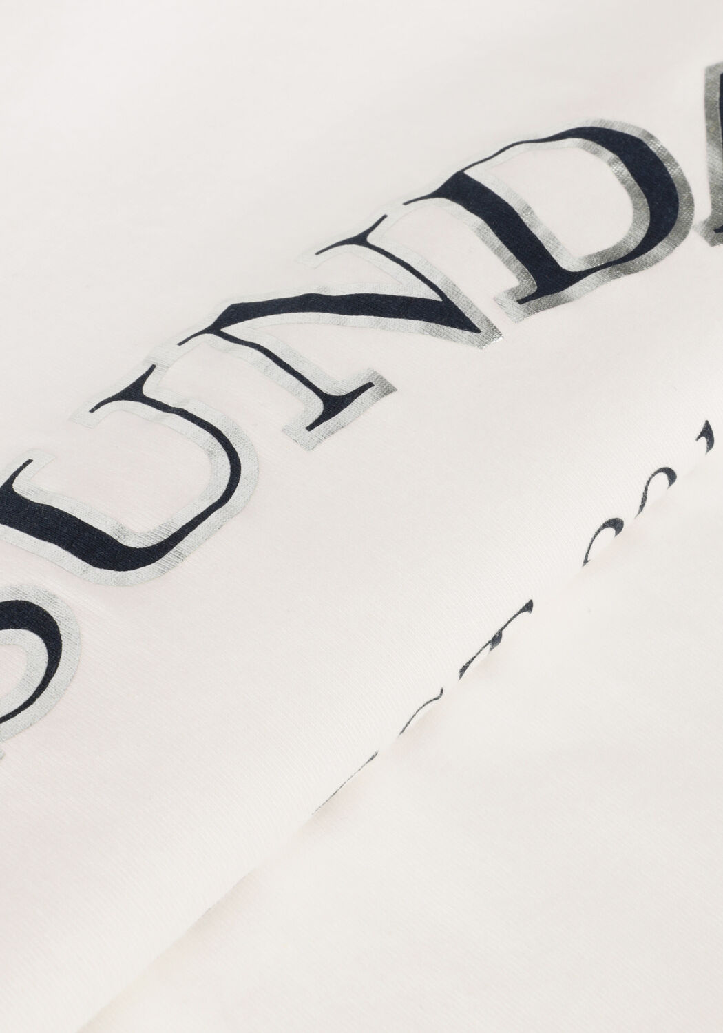 Witte NUKUS T-shirt MEIKE SHIRT THE SUNDAY - large