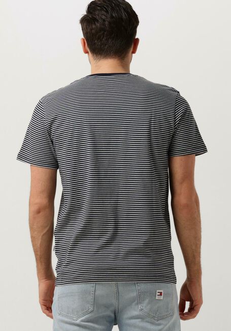 Blauwe SELECTED HOMME T-shirt SLHASPEN STRIPE SS O-NECK TEE NOOS - large