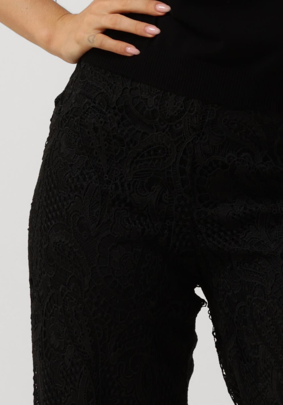 TWINSET MILANO Dames Broeken 242tp2466 Zwart