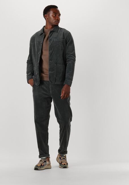Donkergrijze DSTREZZED Overshirt CAMERON CHORE JACKET - large