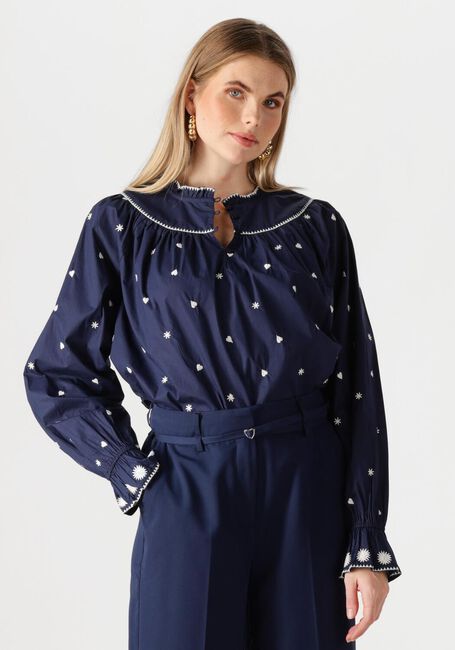 Donkerblauwe FABIENNE CHAPOT Blouses MAISY TOP - large
