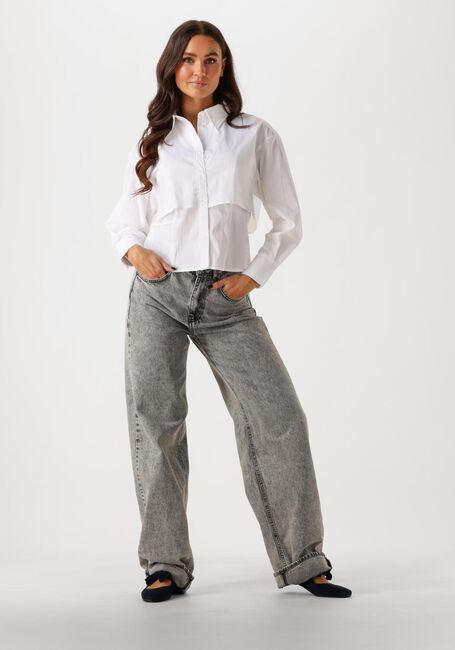 Witte CO'COUTURE Blouses SANDY CC DOUBLE LAYER SHIRT - large