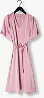 Roze NEO NOIR Midi jurk BENITA HEAVY SATEEN DRESS