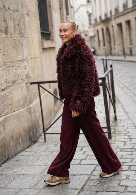 Bordeaux HARPER & YVE Faux fur jas STACY-JA - large