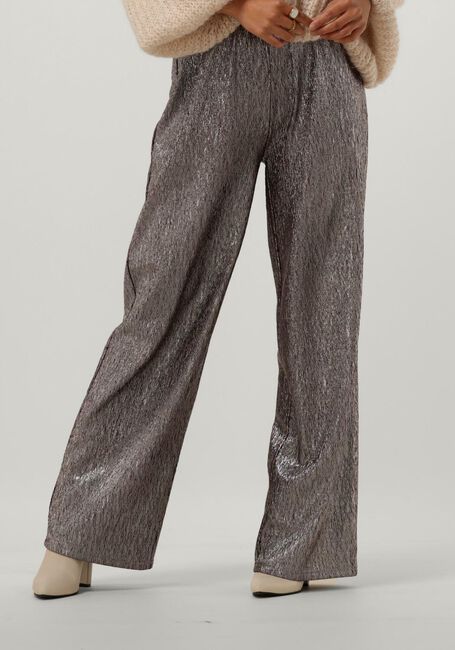 Paarse STUDIO AMAYA Wijde broek LICIA - large