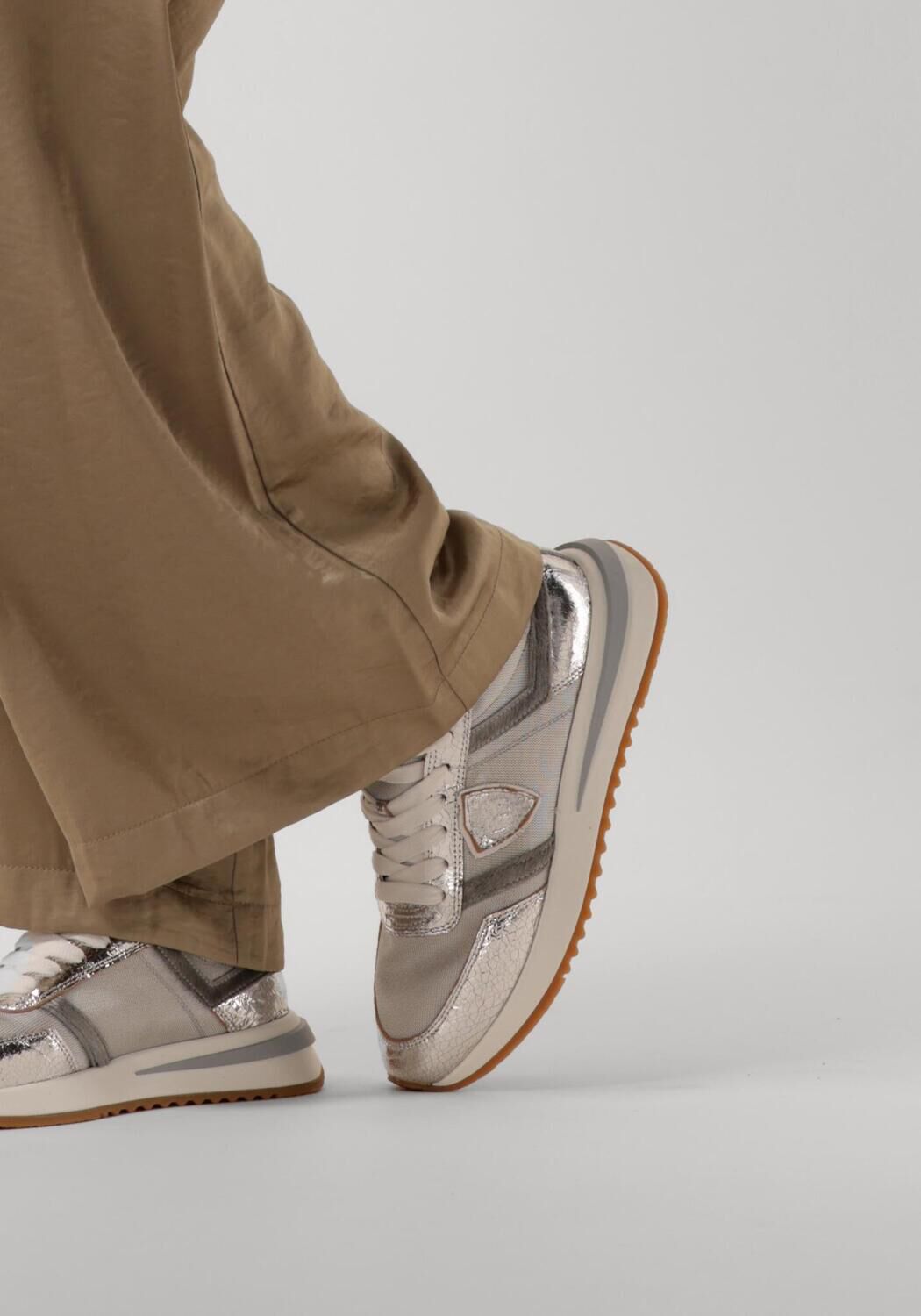 Zilveren PHILIPPE MODEL Lage sneakers TROPEZ 2.1 LOW | Omoda