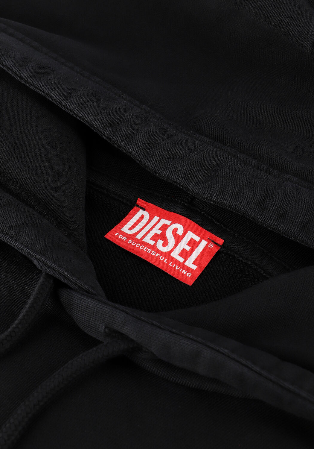 Zwarte DIESEL Sweater S-GINN-HOOD-IND - large