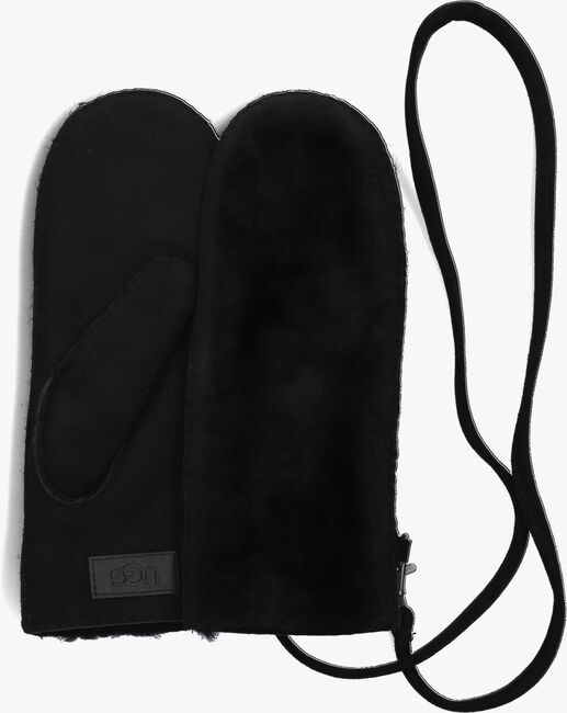 Zwarte UGG Handschoenen EXPOSED SHEEPSKIN MITTEN - large