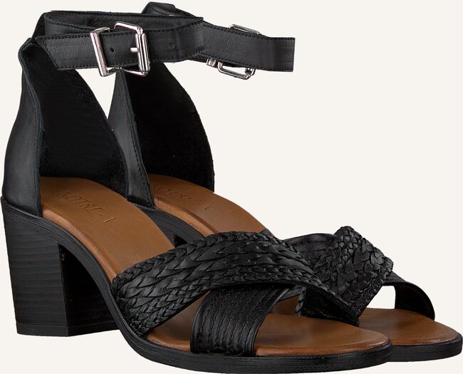 Zwarte NOTRE-V Platte sandalen 142024 Zwarte NOTRE-V Platte sandalen 142024 - large