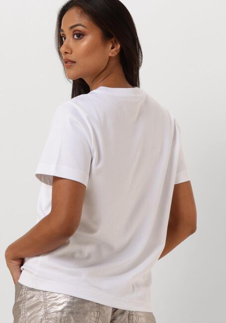 Witte SUMMUM T-shirt SHORT SLEEVE TOP CLASSIC COTTON TEE - large