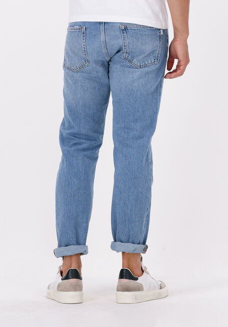 Blauwe WOODBIRD Straight leg jeans DOC DOONE JEANS - large