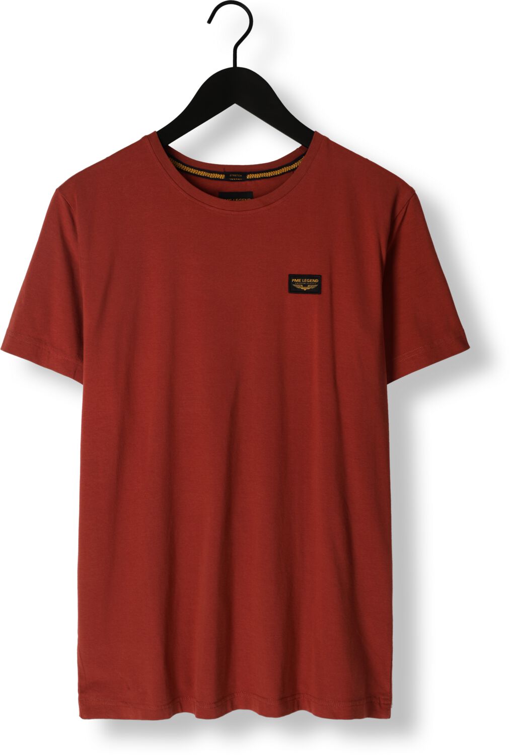 PME LEGEND Heren Polo's & T-shirts Short Sleeve R-neck Guyver Tee Rood