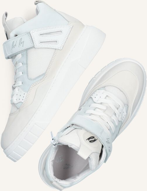 Witte RED-RAG Hoge sneakers 71306 Witte RED-RAG Hoge sneakers 71306 - large