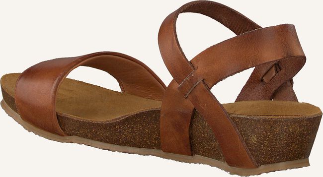 Cognac RED-RAG Platte sandalen 79198 Cognac RED-RAG Platte sandalen 79198 - large
